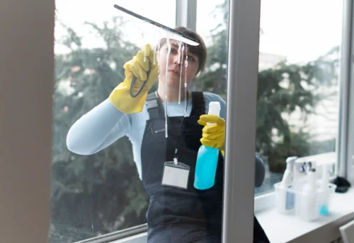 Nettoyage de vitres intérieures et extérieures à Brinay